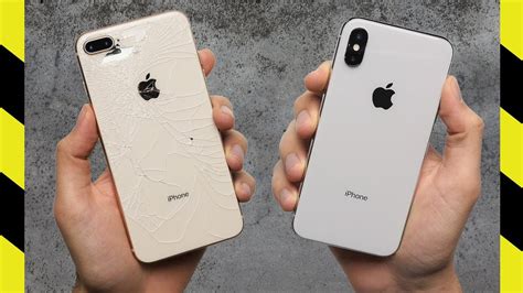 iphone x vs iphone 8 plus drop test|The iPhone X is actually more durable than the iPhone 8.